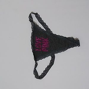 Victoria's Secret LOVE PINK Glitter Panty